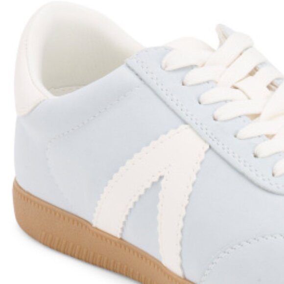 NEW MIA Klair Lace Up Sneakers Blue/white for women 257 1T6 - Picture 4 of 6